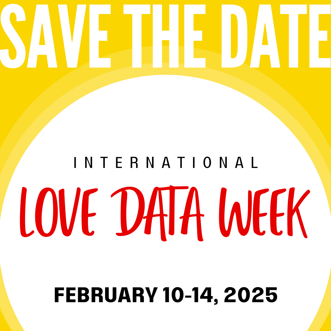 image promoting love data week